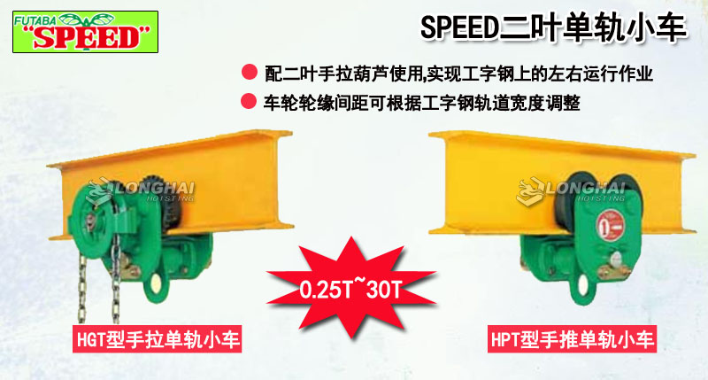 SPEED二葉單軌小車介紹