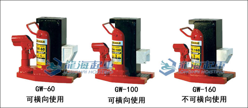 鷹牌GW型二段爪式千斤頂圖片